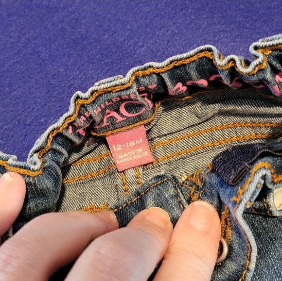 🌻 4 for$15🌻 Children's place adjustable waist jeans - Picture 2 of 2